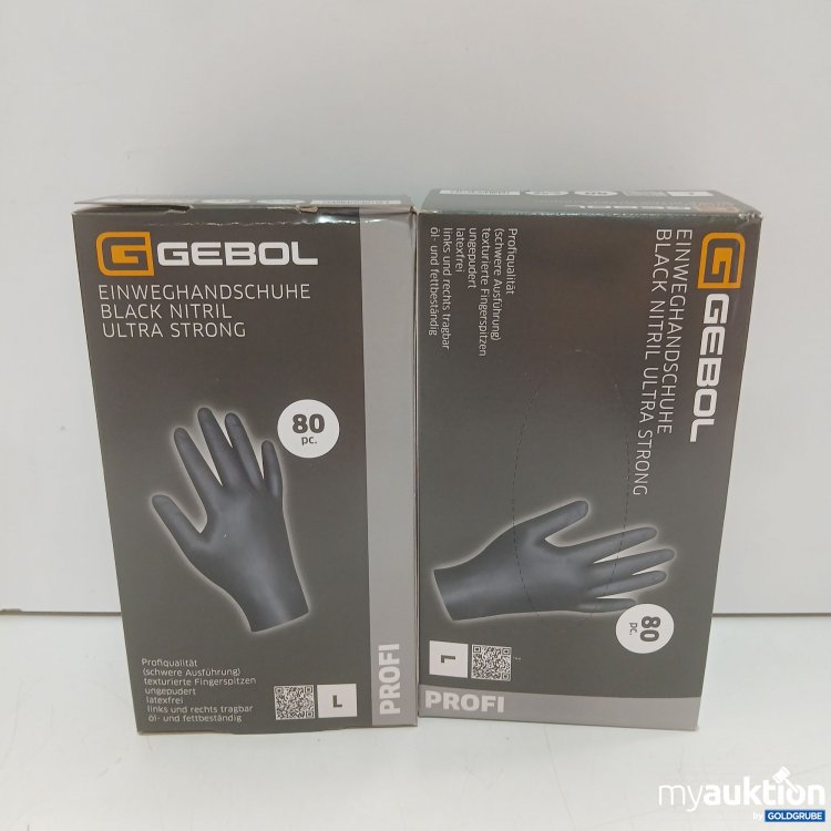 Artikel Nr. 524589: Gebol Einweghandschuhe L 2x80stk 