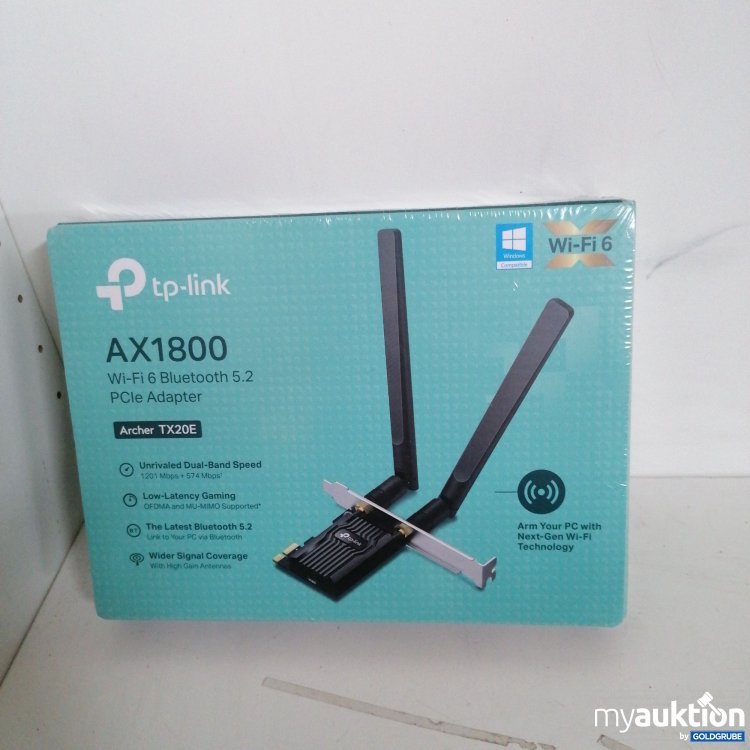 Artikel Nr. 819589 Artikel Nr. 819589: Tp-link AX1800 WiFi 6 Bluetooth 5.2