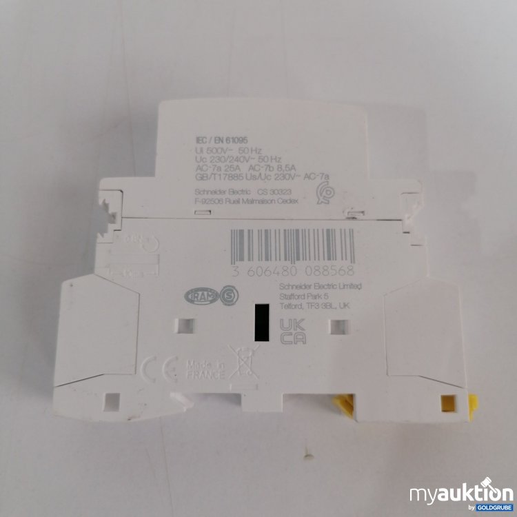 Artikel Nr. 827589 Artikel Nr. 827589: IEC/EN Schneider Electric CS 30323, 61095 UI 500V, 50Hz, Uc 230/240V