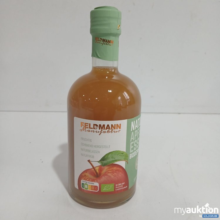 Artikel Nr. 878589: Feldmann Natur Apfel Essig Bodensee 500ml
