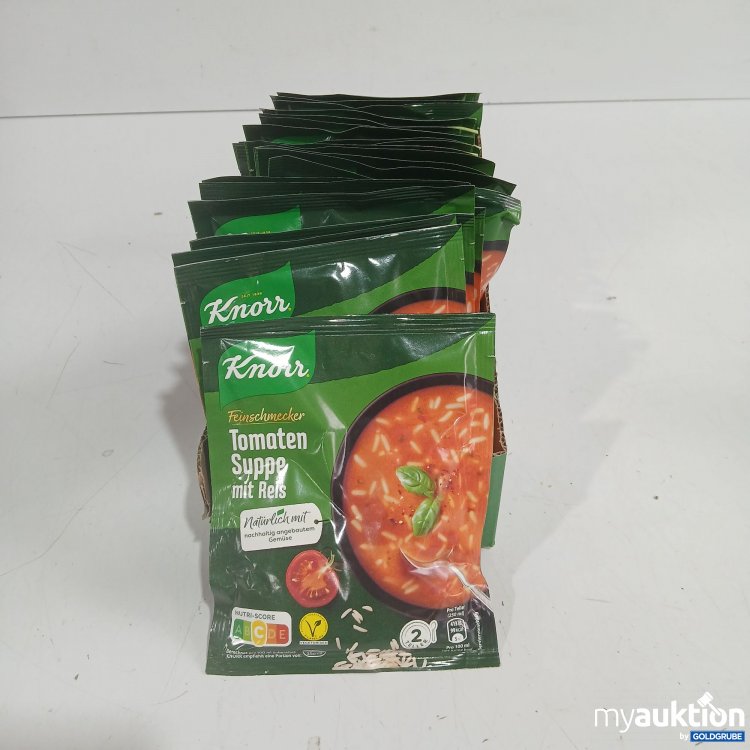 Artikel Nr. 930589 Artikel Nr. 930589: Knorr Feinschmecker Tomaten Suppe mit Reis 22x