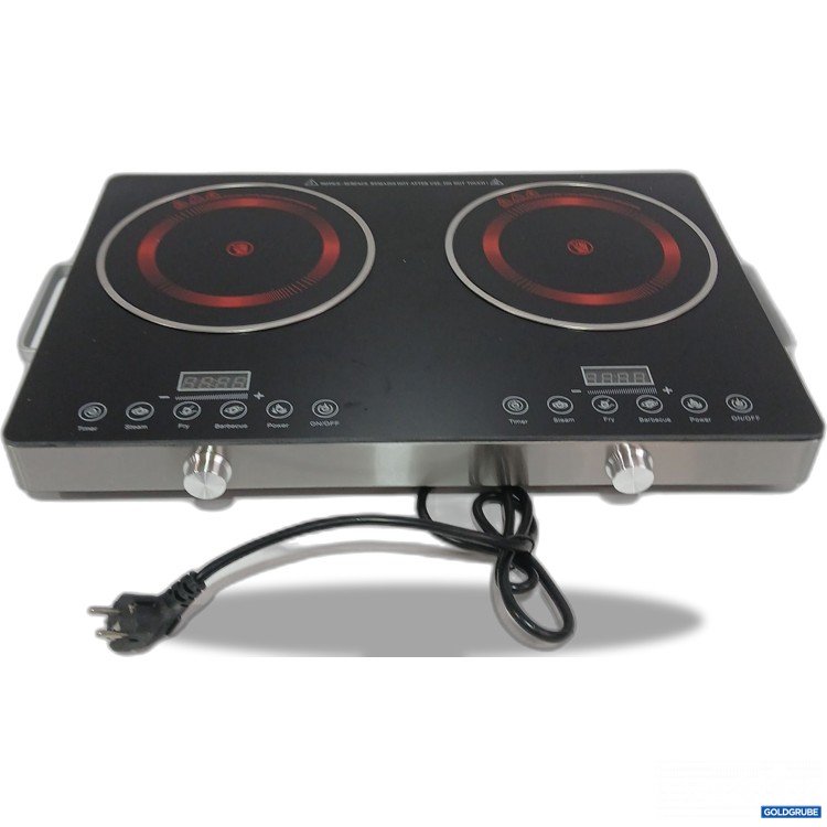 Artikel Nr. 957589: Bellanx Ceranfeld Glaskeramikkochfeld 2 Platten mit Stecker 3500W  