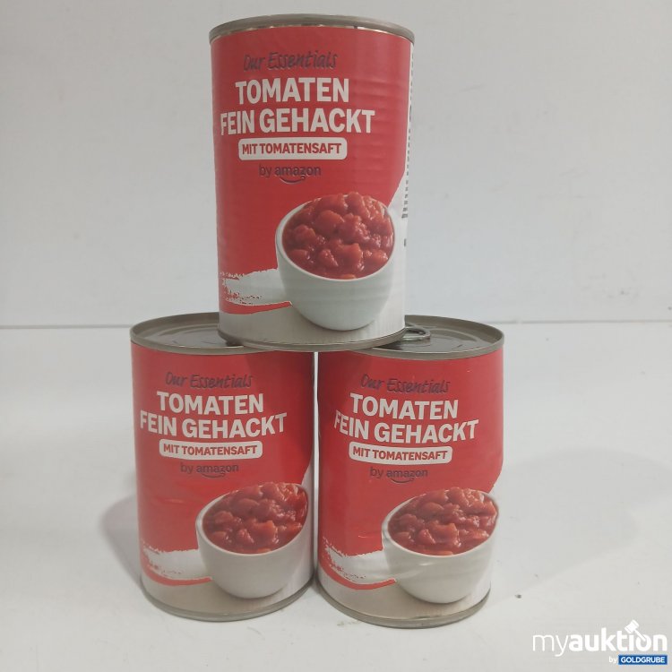 Artikel Nr. 960589: Amazon Tomaten fein gehackt mit Tomatensaft 3x400g