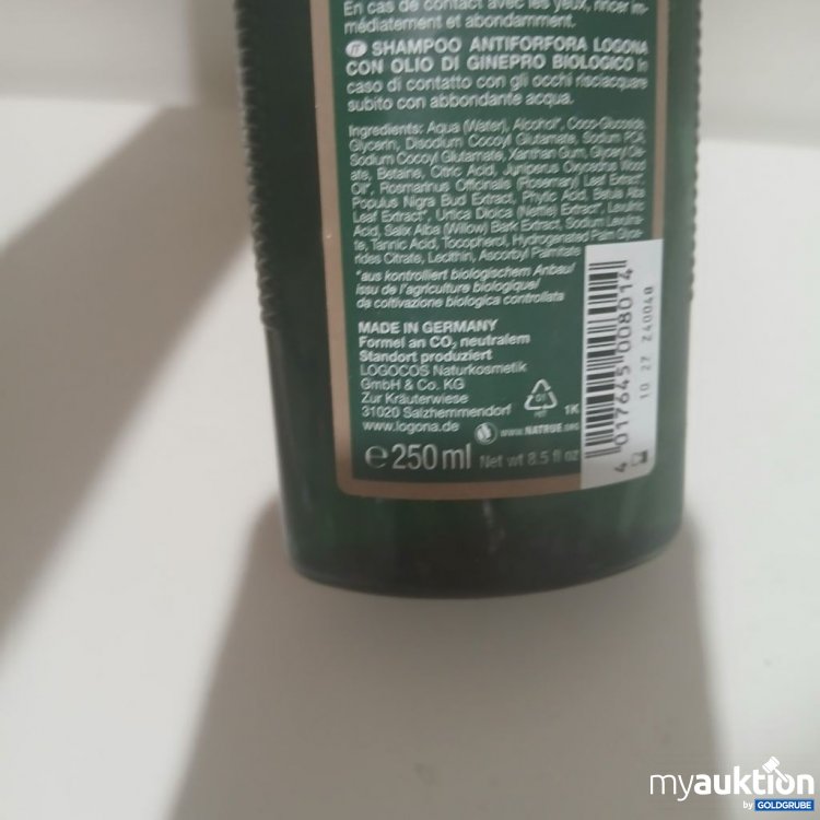 Artikel Nr. 981589 Artikel Nr. 981589: LOGONA Anti-Schuppen Shampoo