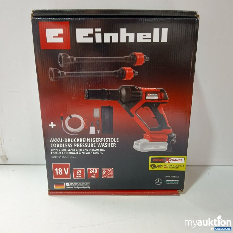 Artikel Nr. 997589: Einhell Akku Druckreikigerpistole Hypresso 18/24-1-Solo 