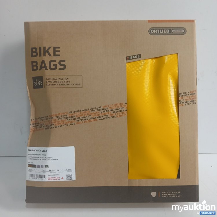 Artikel Nr. 465590 Artikel Nr. 465590: Ortlieb Bike Bags Back-Roller QL2.1 2 sunyellow-black F5310