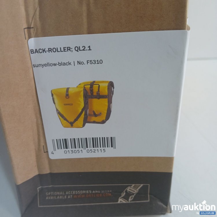 Artikel Nr. 465590 Artikel Nr. 465590: Ortlieb Bike Bags Back-Roller QL2.1 2 sunyellow-black F5310