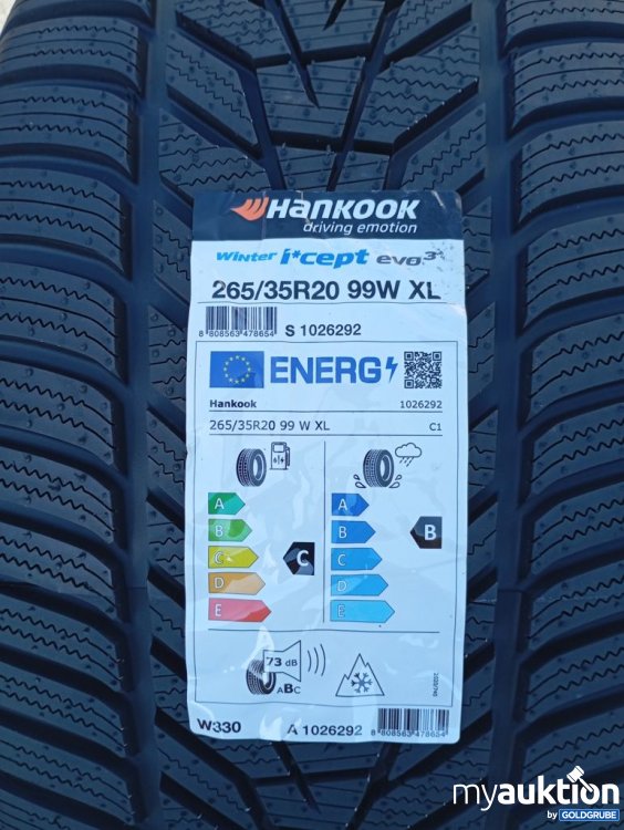 Artikel Nr. 525590: Hankook Winter I*cept RS2 265/35R20 99W XL