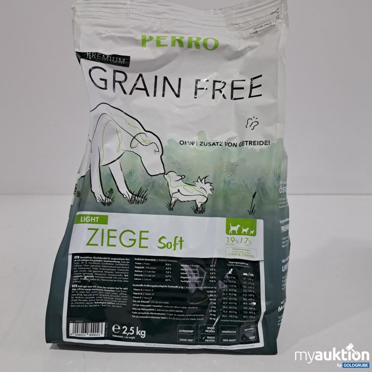 Artikel Nr. 808590: Perro Premium Light Hundefutter, Ziege soft 2.5kg