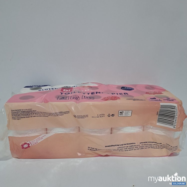 Artikel Nr. 817590 Artikel Nr. 817590: Bi Home Toilettenpapier XXL Packung 20x150 Blatt
