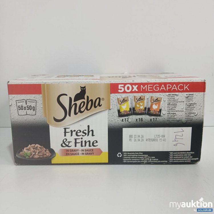 Artikel Nr. 834590 Artikel Nr. 834590: Sheba Fresh & Fine In Sauce 50x50g