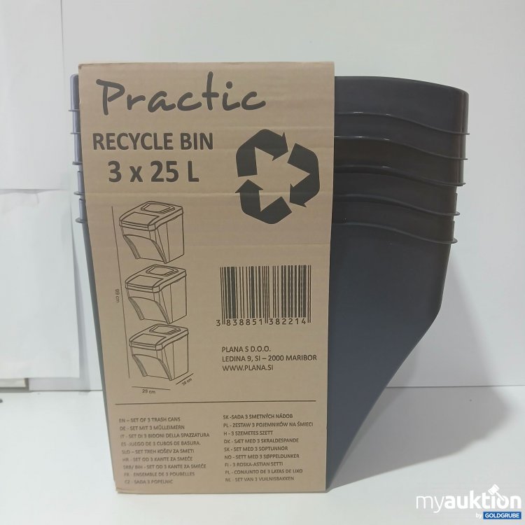 Artikel Nr. 840590: Practic Recycle Bin 3x25l