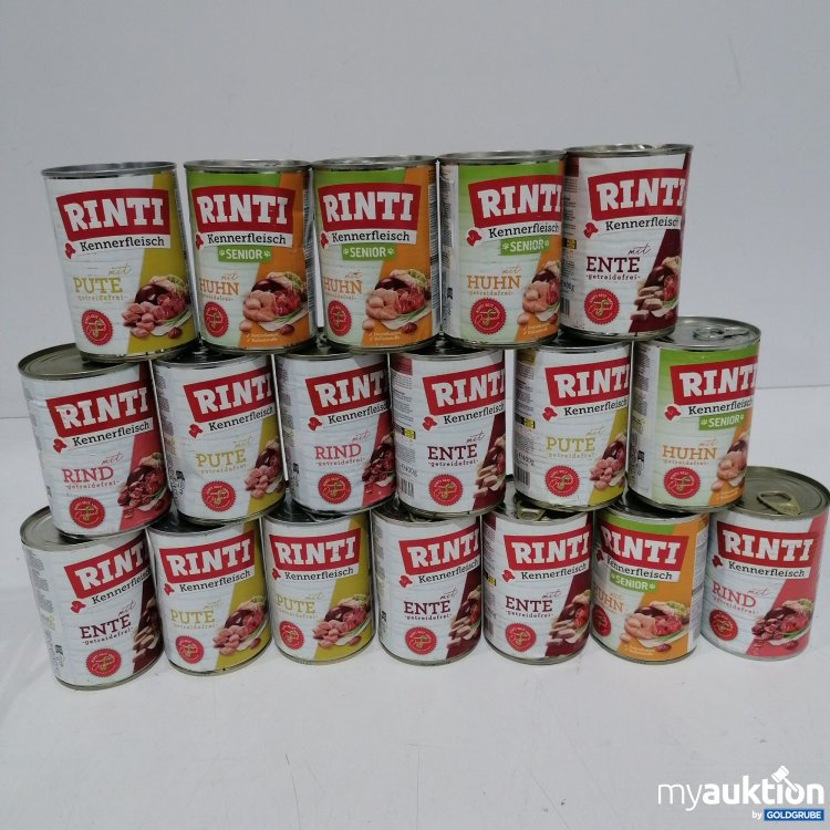 Artikel Nr. 888590: Rinti Diverses Hundefutter 18x400g