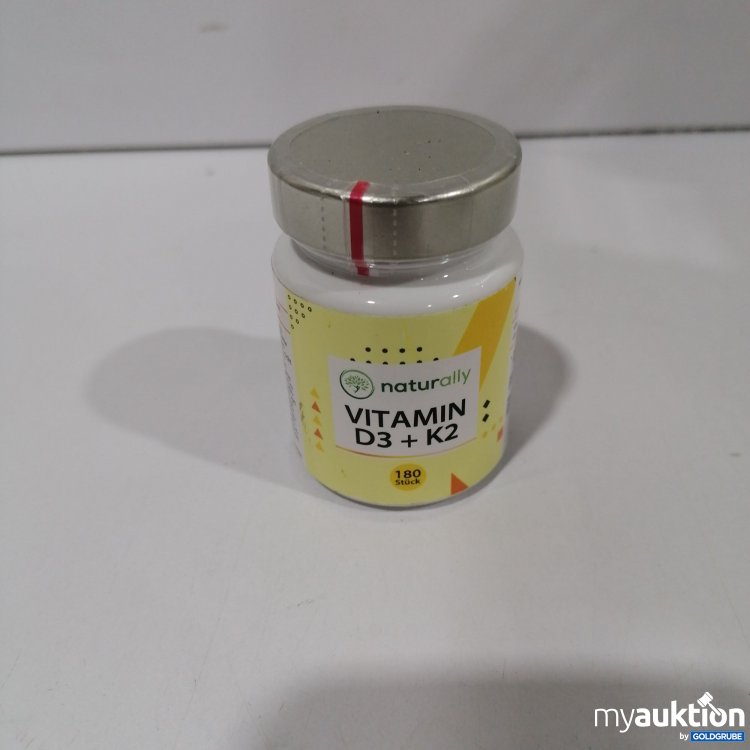 Artikel Nr. 896590: Naturally Vitamin D3+K2 180Stk