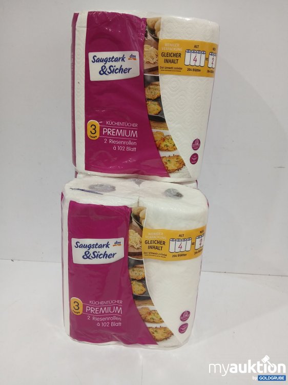 Artikel Nr. 897590: Premium Küchentücher je 2 Rollen a102 Blatt dm 