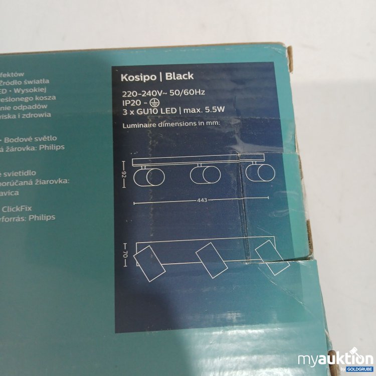 Artikel Nr. 903590: Philips Spotlight Kosipo black Lampe 