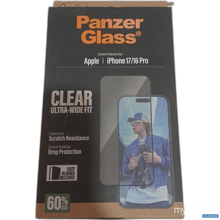 Artikel Nr. 955590: Panzer Glass Screen Protection für Apple iPhone 17/16 Pro Clear Ultra-Wide fit 