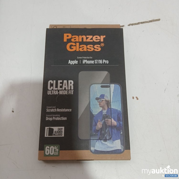 Artikel Nr. 955590: Panzer Glass Screen Protection für Apple iPhone 17/16 Pro Clear Ultra-Wide fit 
