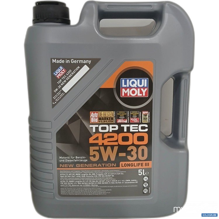 Artikel Nr. 985590: Liqui Moly Top Tec Motoröl 4200, 5W-30, 5L