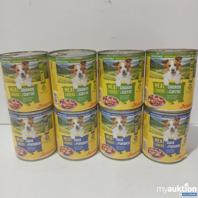 Artikel Nr. 995590: Josera Meat Lovers div. Sorten lt. Bild je 800g 8Stk