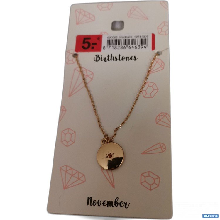 Artikel Nr. 689591: Geburtstagsstein Halskette 