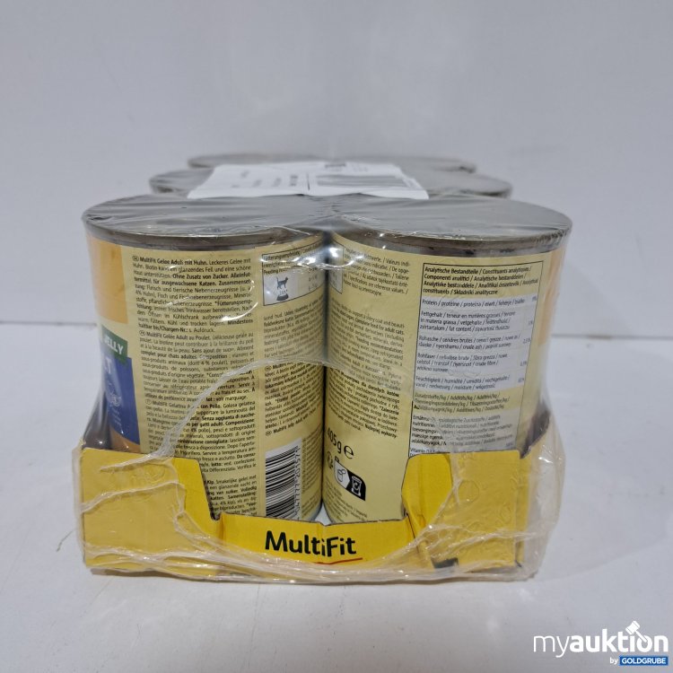 Artikel Nr. 818591 Artikel Nr. 818591: Multifit Katzenfutter Adult Jelly Chicken 6x400g