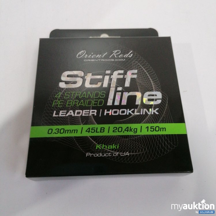 Artikel Nr. 832591 Artikel Nr. 832591: Orient Rods Stiff Line Leader Hook link Khaki 0.30 mm, 150 m