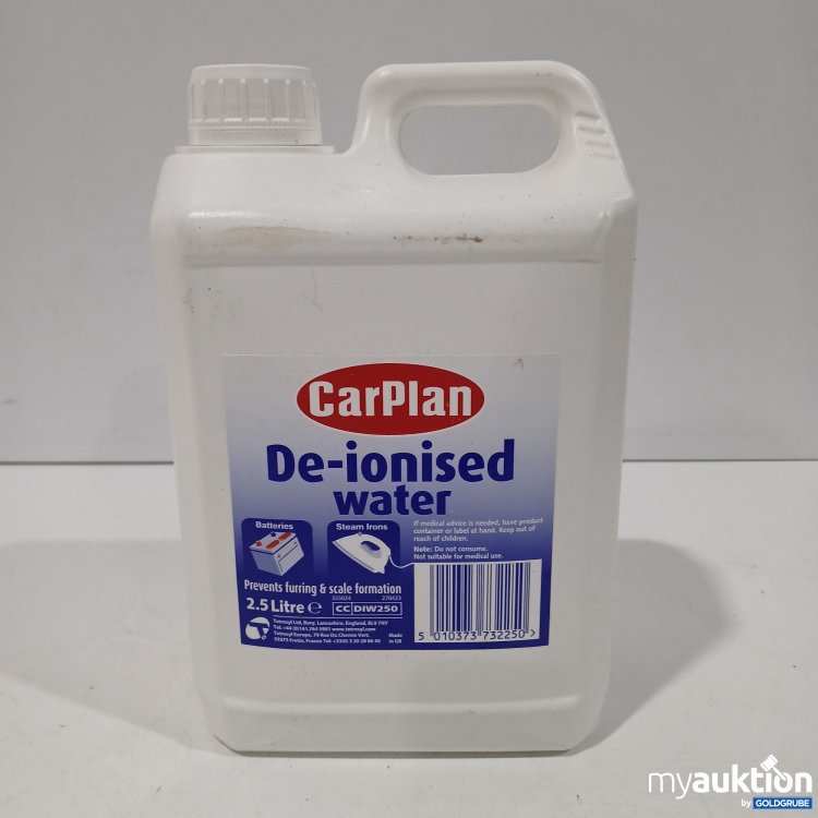 Artikel Nr. 876591: CarPlan De-ionised water 2.5l