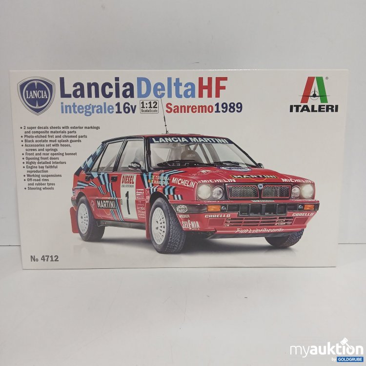 Artikel Nr. 885591 Artikel Nr. 885591: Italeri Lancia Delta HF Integrale 16v 1:12 Sanremo1989 4712