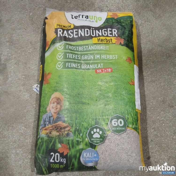 Artikel Nr. 890591 Artikel Nr. 890591: Terrauno Premium Rasendünger Herbst 20kg