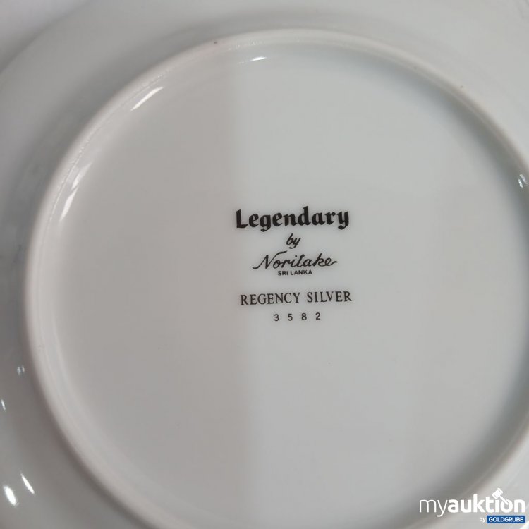 Artikel Nr. 893591: Legendary by Noritake Teetassen und Untertassen Set Regency Silver