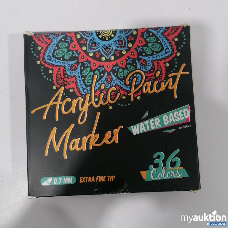 Artikel Nr. 895591: Acrylic Paint Marker 36Stk 0,7mm