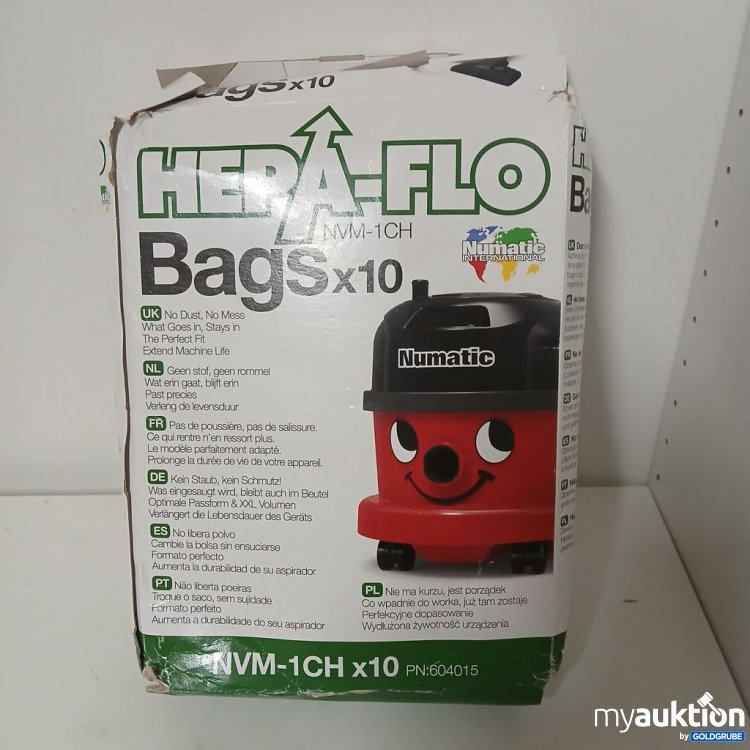 Artikel Nr. 920591: Numatic Hepa-Flo NVM-1CH Staubsaugerbeutel 10x