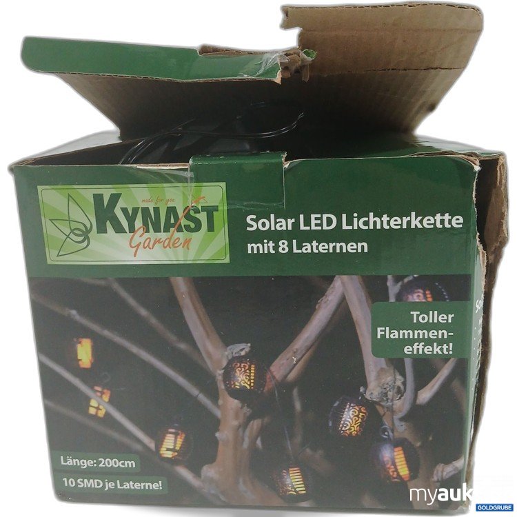 Artikel Nr. 930591 Artikel Nr. 930591: Kynast Garden Solar LED Lichterkette mit 8 Laternen 200cm