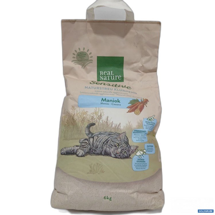 Artikel Nr. 950591: Real Nature Sensitive Naturstreu Maniok 6kg 
