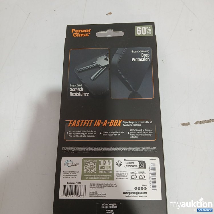 Artikel Nr. 955591: Panzer Glass Ultra- Wide Fit Screen Protection für iPhone 17/16 Pro Clear Fastfit in a Box 