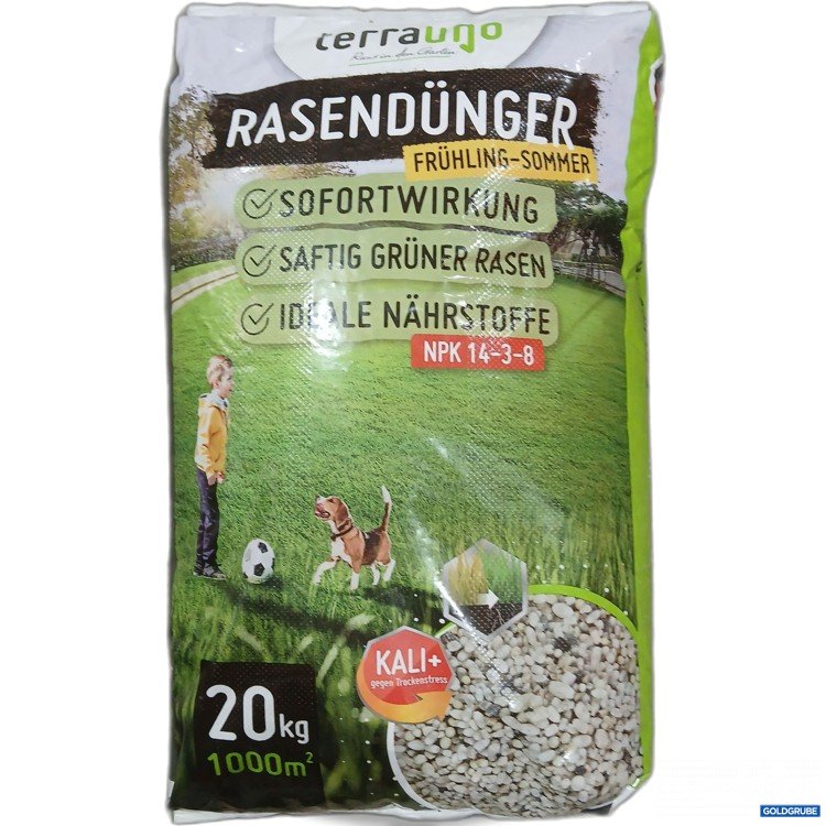 Artikel Nr. 961591: Terrauno Rasendünger Frühling-Sommer 20kg