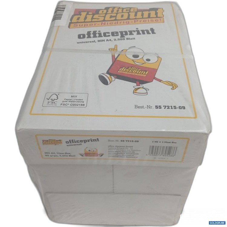 Artikel Nr. 971591 Artikel Nr. 971591: Office Discount Kopierpapier A4 2500Sheets