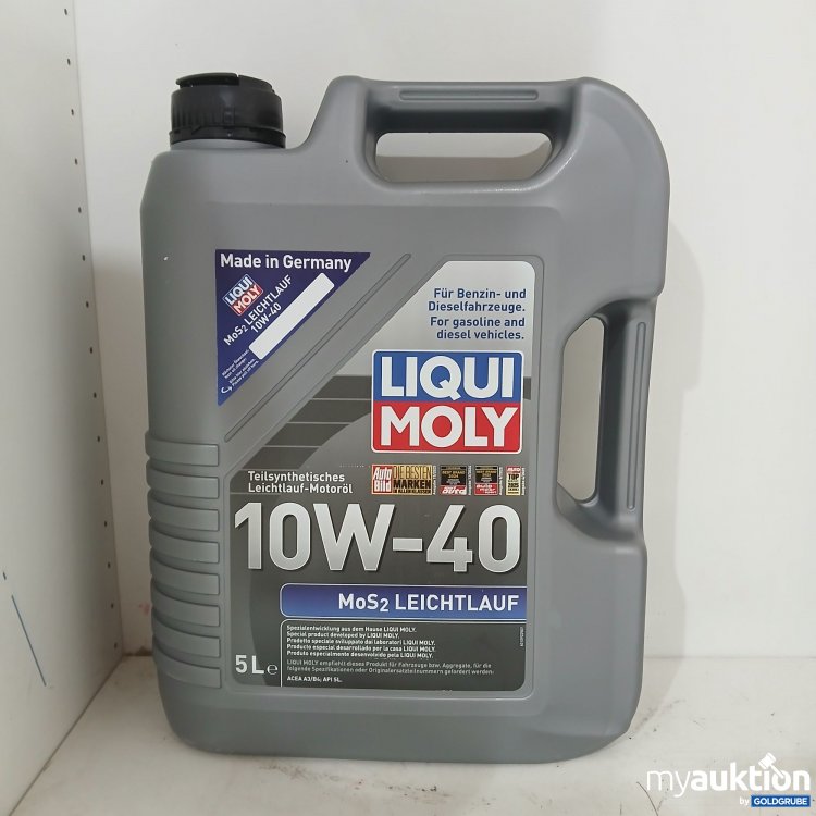 Artikel Nr. 985591: Liqui Moly Motoröl 10W-40, MoS² Leichtlauf, 5L