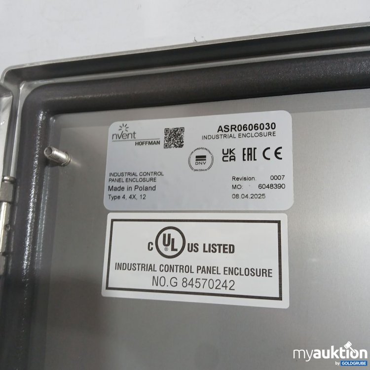 Artikel Nr. 441592: nvent Hoffmann ASRO606030 Industrial Control Panel Enclosure