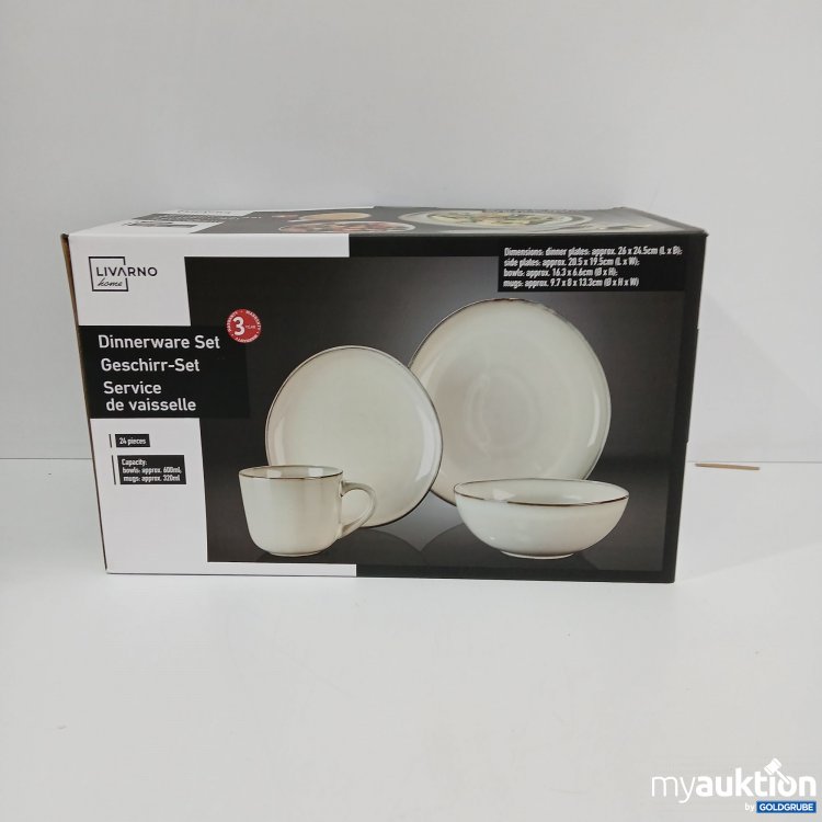 Artikel Nr. 801592 Artikel Nr. 801592: Livarno Geschirr Set 24teilig