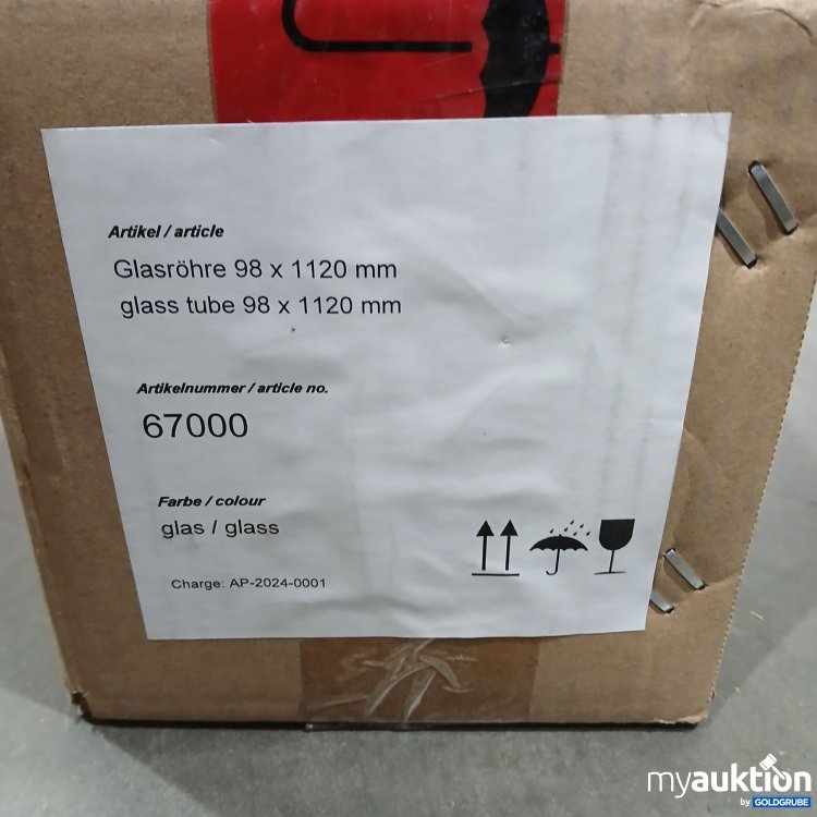 Artikel Nr. 814592: Glasröhre  67000 98x1120mm 