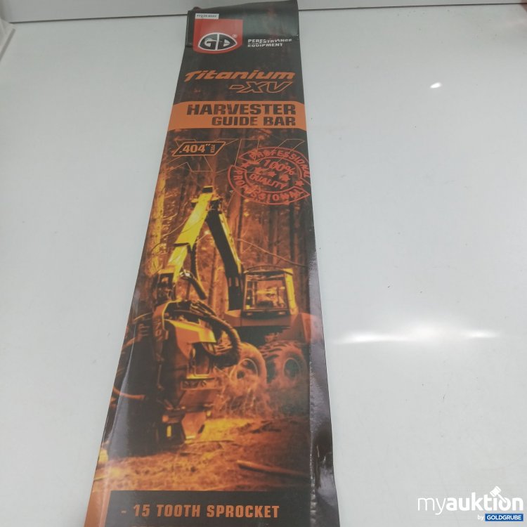 Artikel Nr. 900592 Artikel Nr. 900592: Gbbar Titanium-XV Harvester Guide Bar 404"Pitch