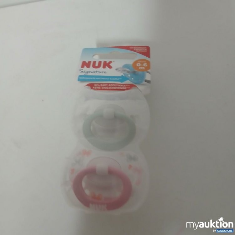 Artikel Nr. 918592 Artikel Nr. 918592: NUK Signature Schnuller 0-6 Monate