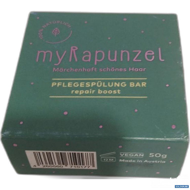 Artikel Nr. 919592: myRapunzel Pflegespülung Bar repair boost 50g