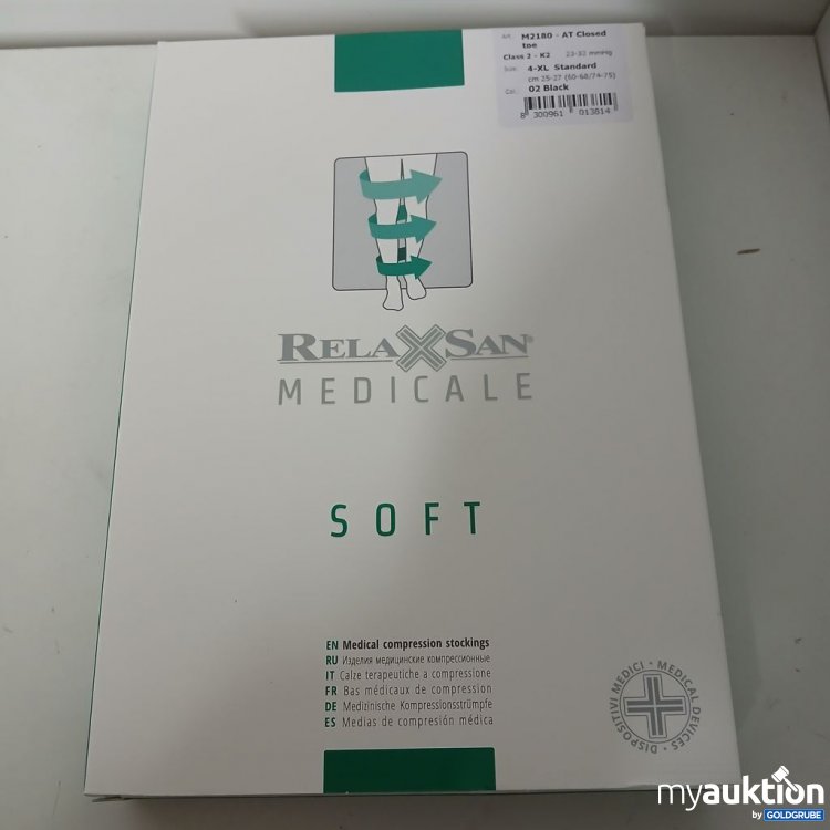 Artikel Nr. 920592: RelaxSan Medicale Soft Kompressionsstrümpfe 4-XL Standard M2180