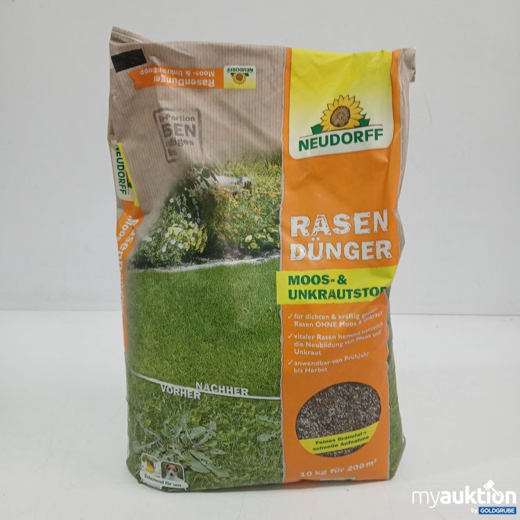 Artikel Nr. 961592 Artikel Nr. 961592: Neudorff Rasendünger Moos&Unkrautstopp 10kg