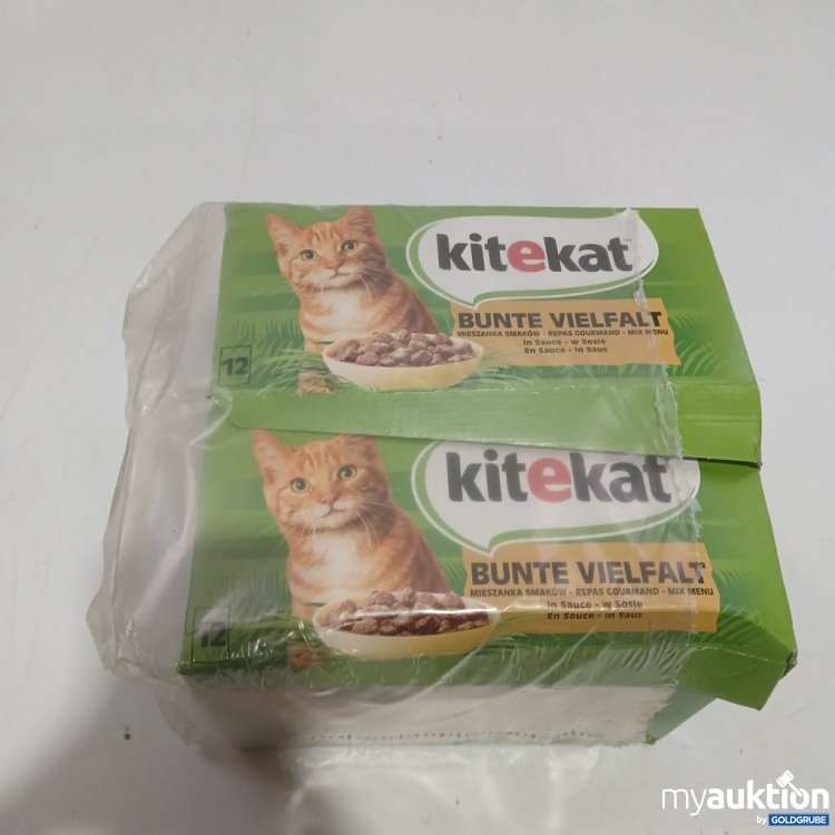 Artikel Nr. 973592 Artikel Nr. 973592: kitekat Bunte Vielfalt Tiernahrung 2Packungen 12x100 g