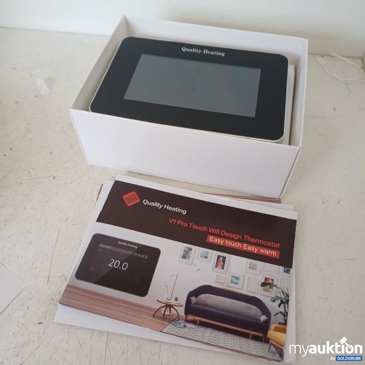 Artikel Nr. 976592 Artikel Nr. 976592: Quality Heating V1 Pro Touch Wifi Thermostat