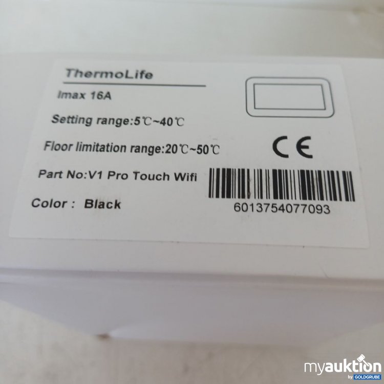 Artikel Nr. 976592 Artikel Nr. 976592: Quality Heating V1 Pro Touch Wifi Thermostat